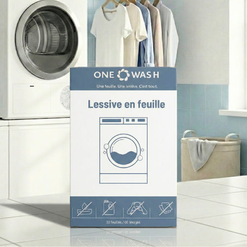 Lessive en feuilles