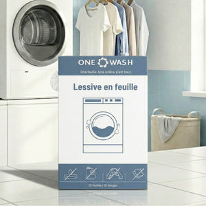 Lessive en feuilles